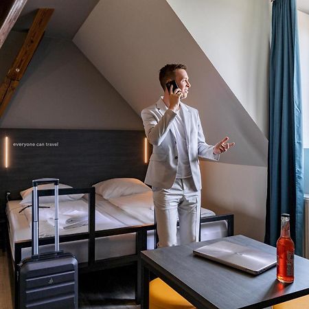 A&O Leipzig Hauptbahnhof Hostel Szoba fotó