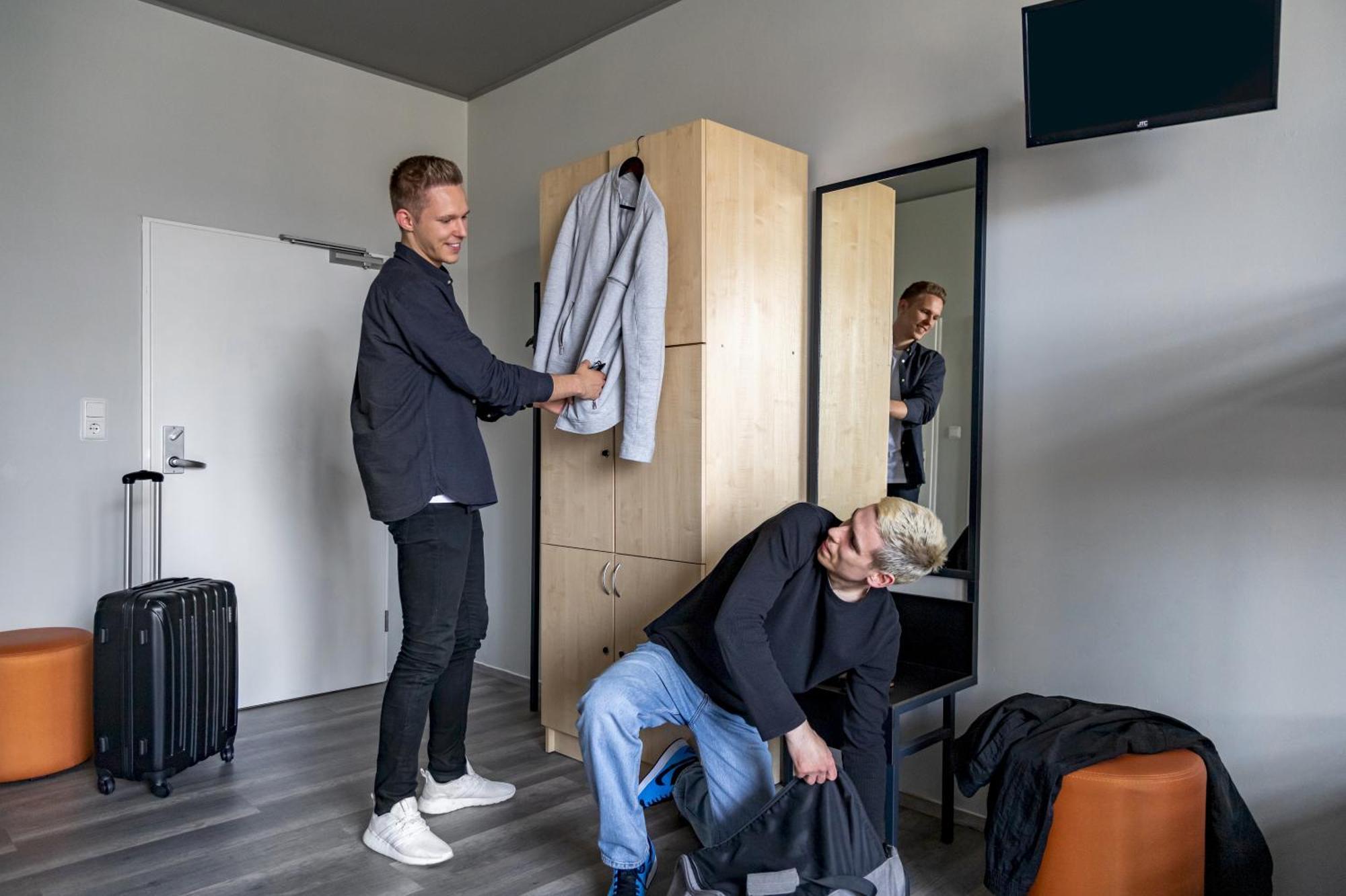 A&O Leipzig Hauptbahnhof Hostel Szoba fotó